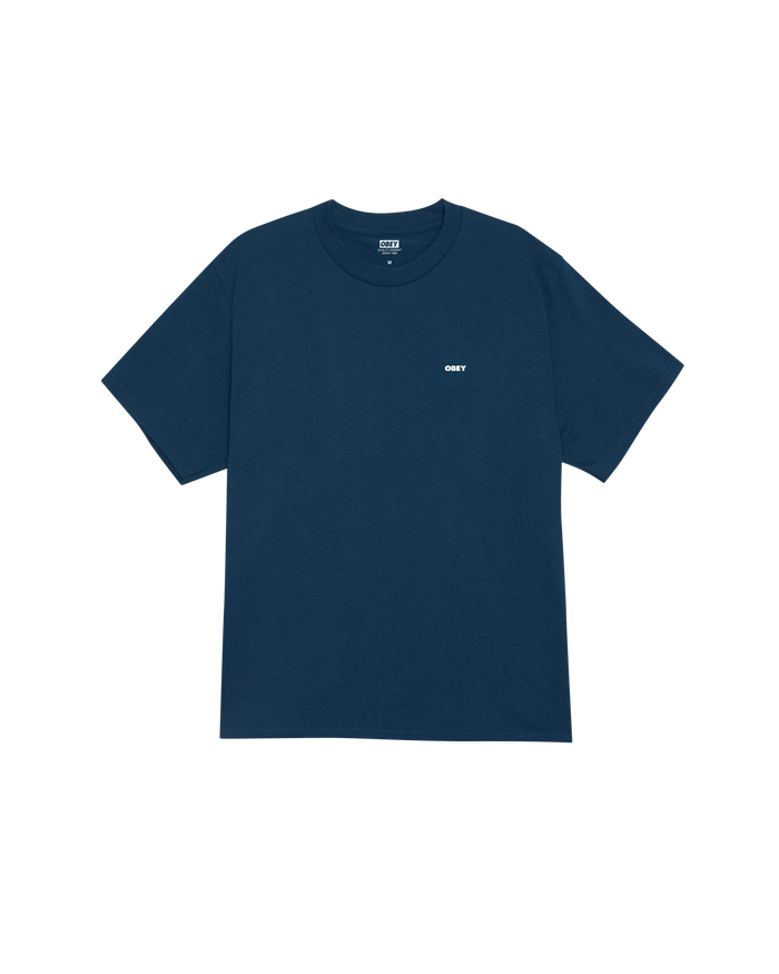 obey-icon-eye-wreath-classic-t-shirt-harbor-blue - alternate view