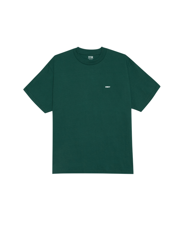 obey-steady-mobbin-classic-t-shirt-rainforest - alternate view