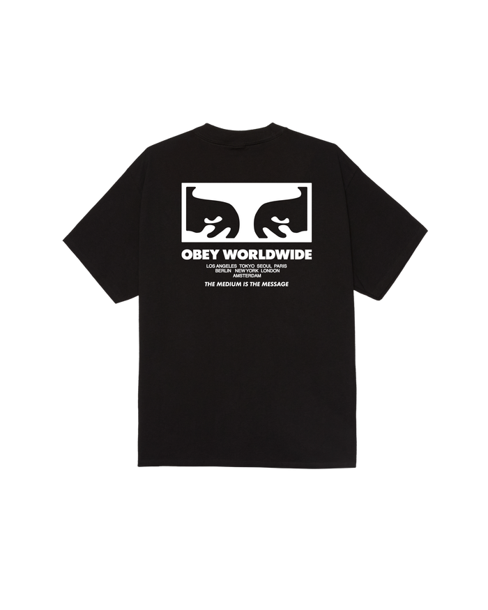 obey-the-medium-is-the-message-classic-t-shirt-black