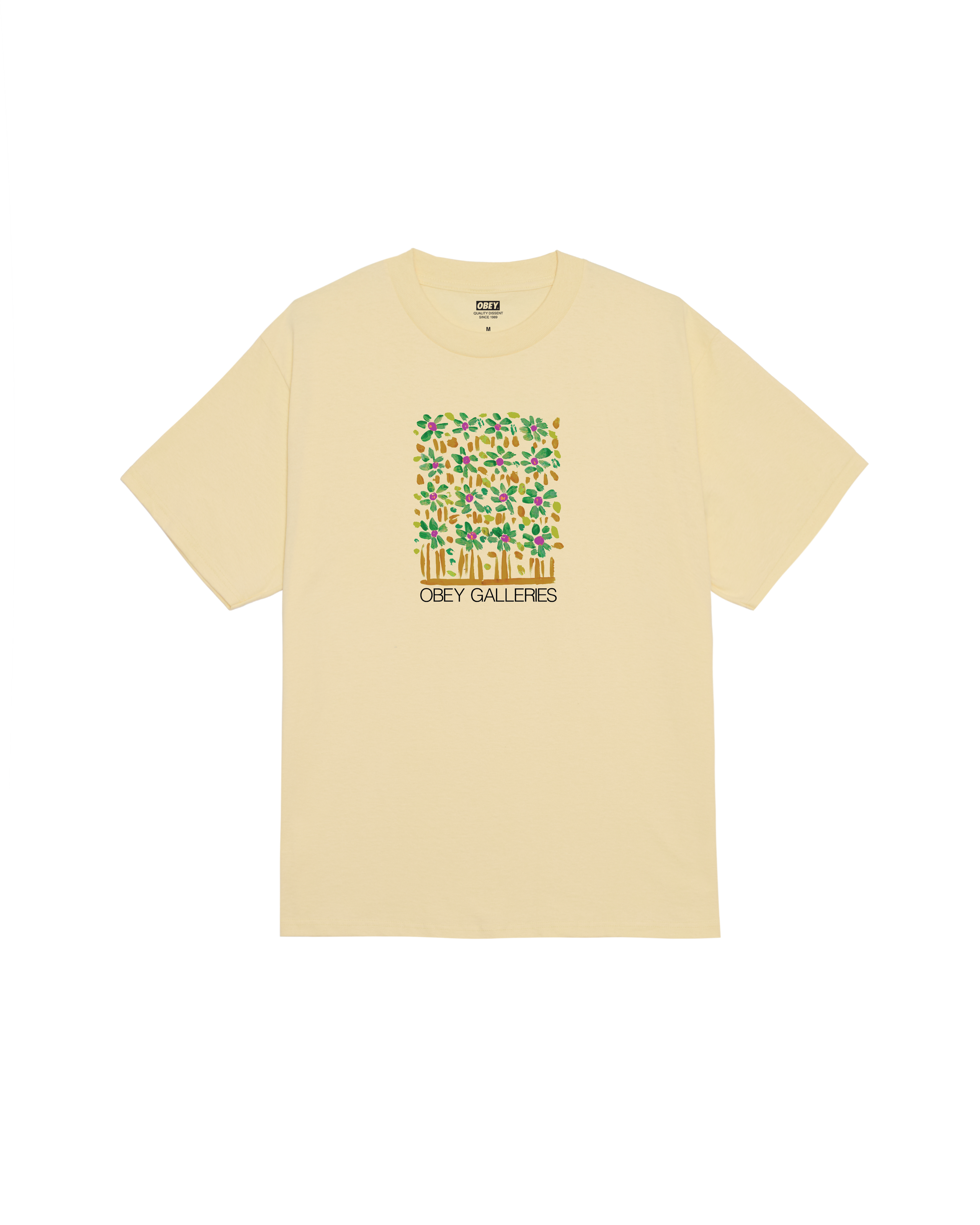 obey-galleries-classic-t-shirt-pale-yellow (zoomed)