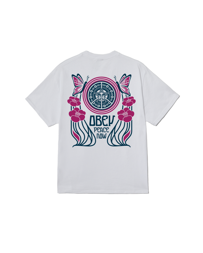 PEACE NOW BUTTERFLIES CLASSIC T-SHIRT