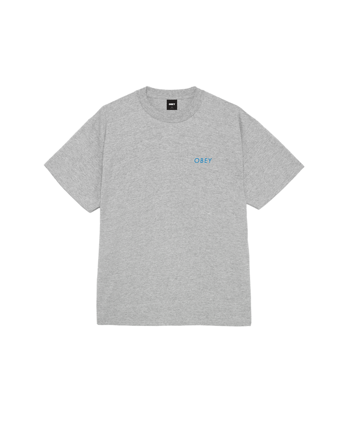 obey-peace-brick-classic-t-shirt-heather-grey - alternate view