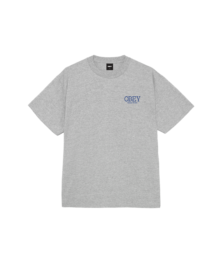 obey-lucky-cat-classic-t-shirt-heather-grey - alternate view