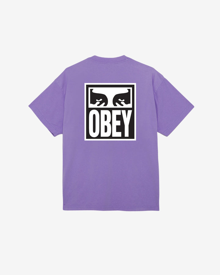 EYES ICON II HEAVYWEIGHT T-SHIRT PAISLEY PURPLE