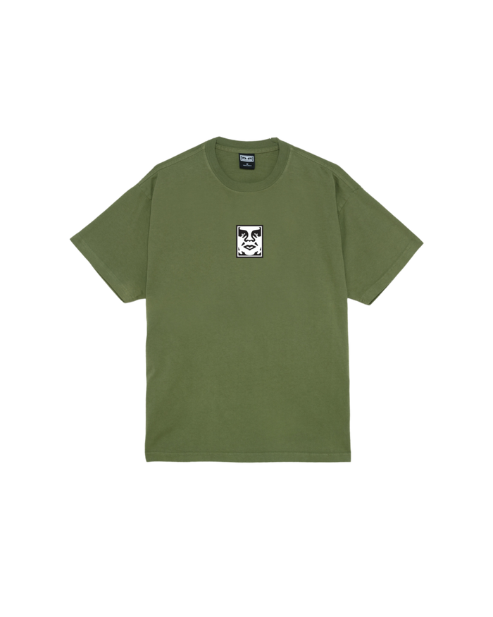 ICON HEAVYWEIGHT TEE Moss Green