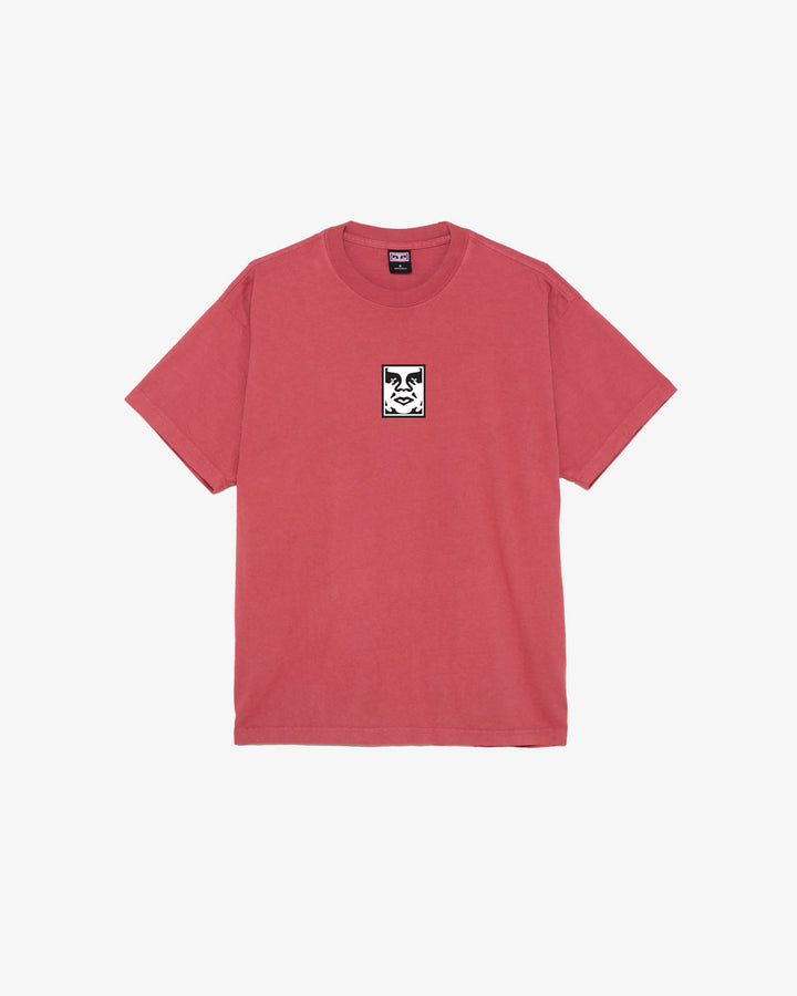 ICON HEAVYWEIGHT T-SHIRT MINERAL RED