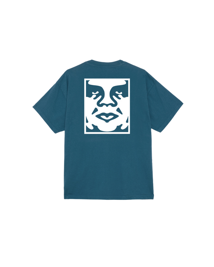 BOLD ICON HEAVYWEIGHT TEE Legion Blue