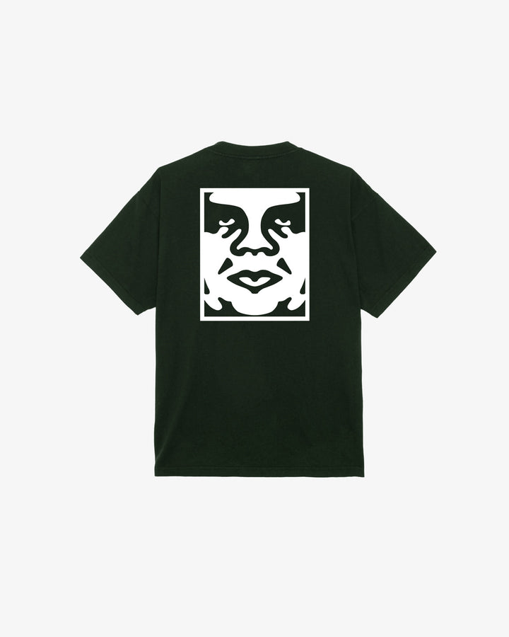 OBEY BOLD ICON HEAVYWEIGHT T-SHIRT ROSIN