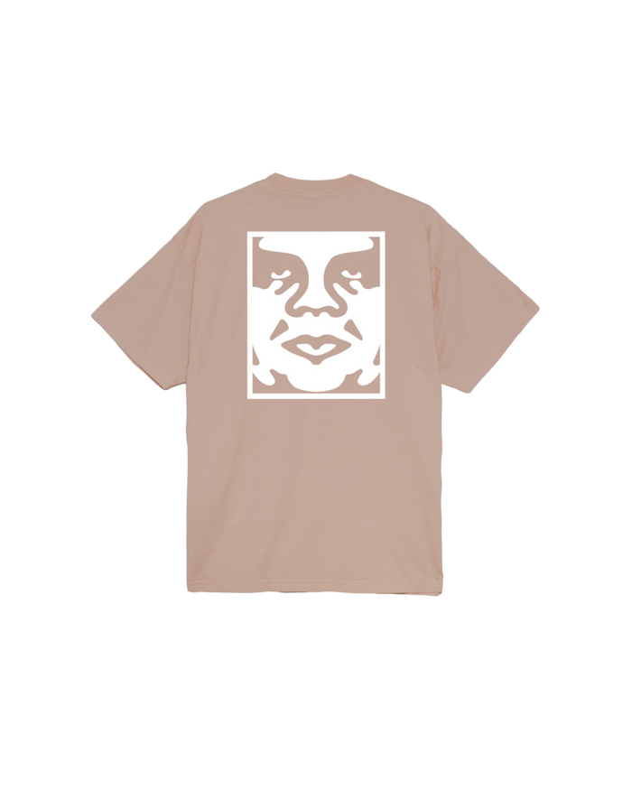 BOLD ICON HEAVYWEIGHT TEE Warm Taupe