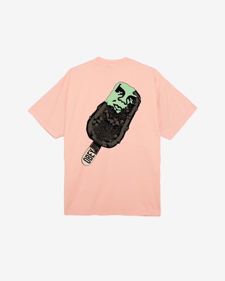 POPSICLE HEAVYWEIGHT T-SHIRT PEACH PARFAIT