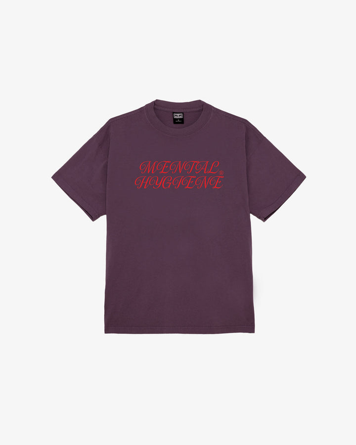 MENTAL HYGIENE HEAVYWEIGHT T-SHIRT PLUM PERFECT