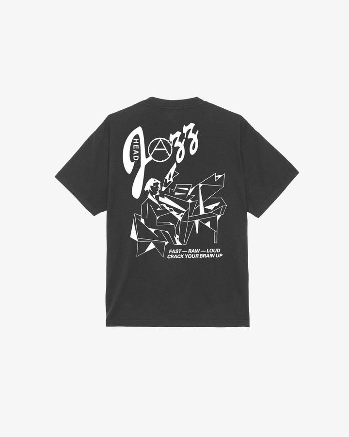 JAZZ HEAD HEAVYWEIGHT T-SHIRT VINTAGE BLACK