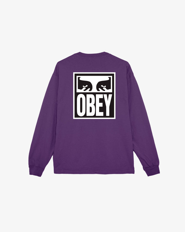 EYES ICON II LS HEAVYWEIGHT T-SHIRT IMPERIAL PURPLE