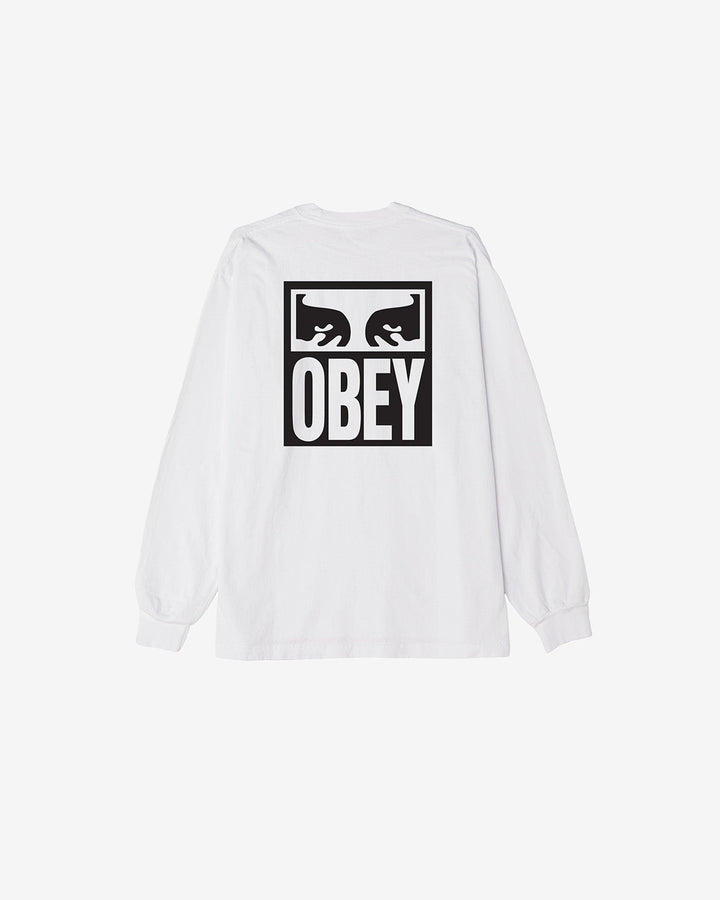 EYES ICON II LS HEAVYWEIGHT T-SHIRT WHITE