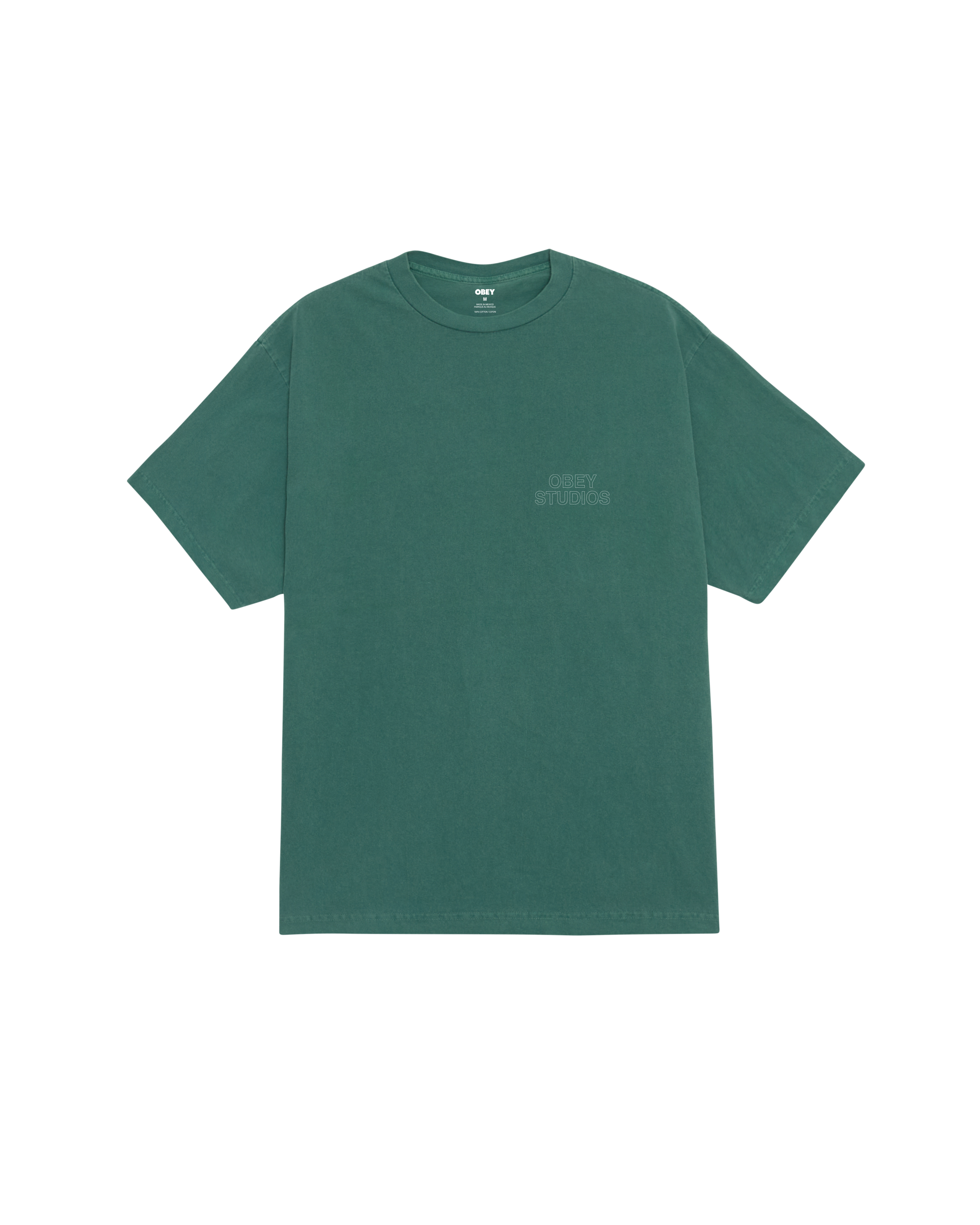 OBEY STUDIOS OUTLINE PIGMENT T-SHIRT