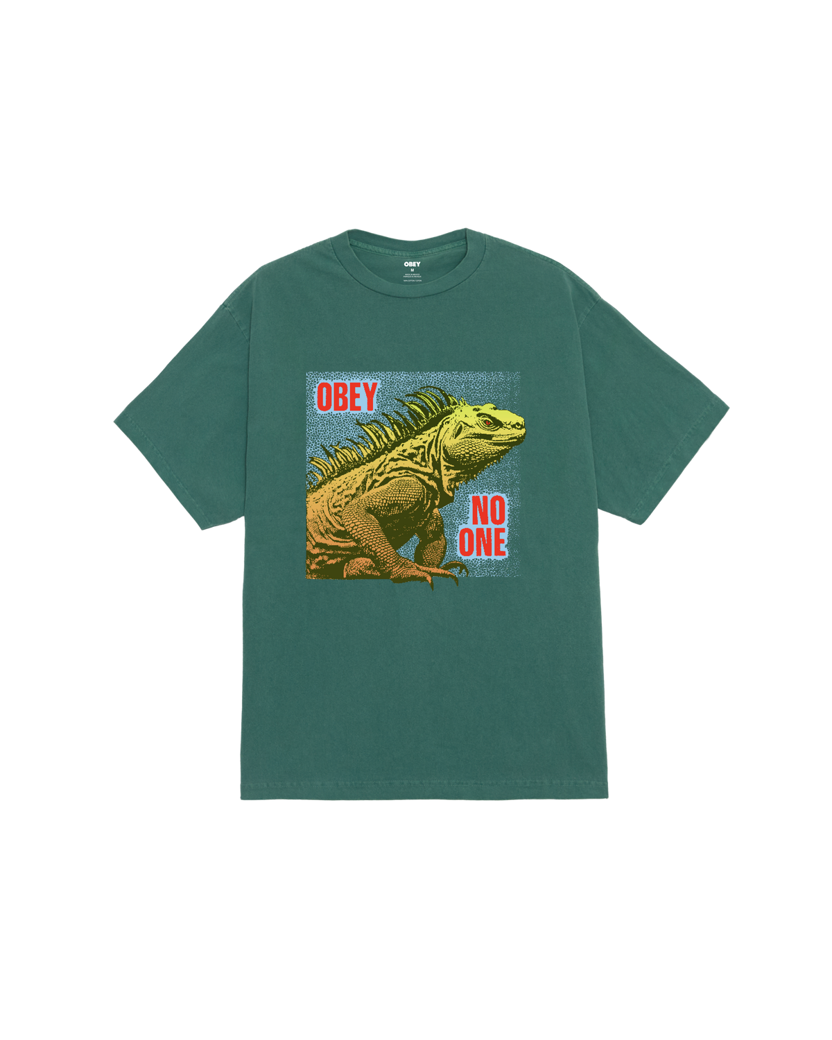 NO ONE REPTILE PIGMENT BOX T-SHIRT