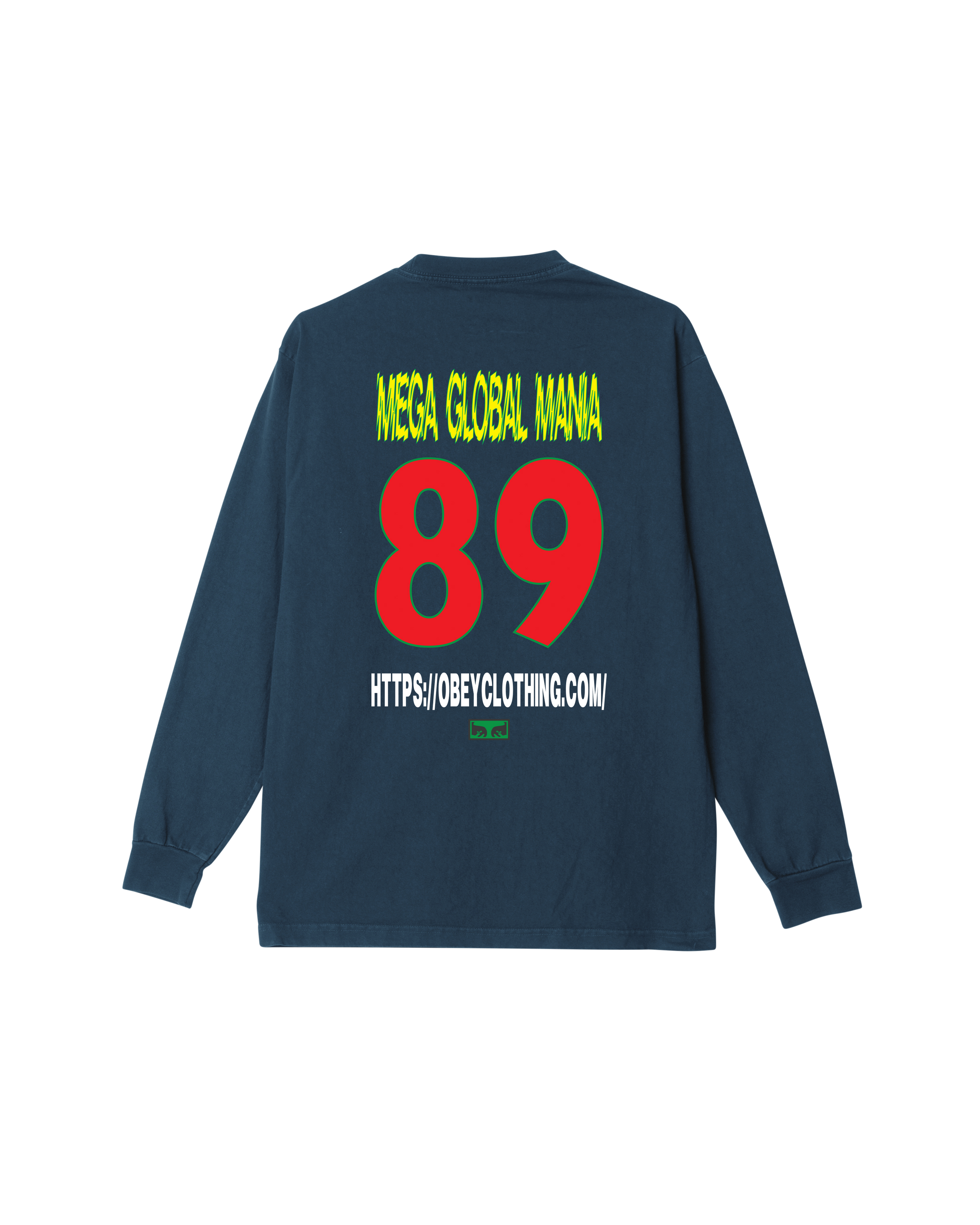 MEGA GLOBAL MANIA PIGMENT LS T-SHIRT