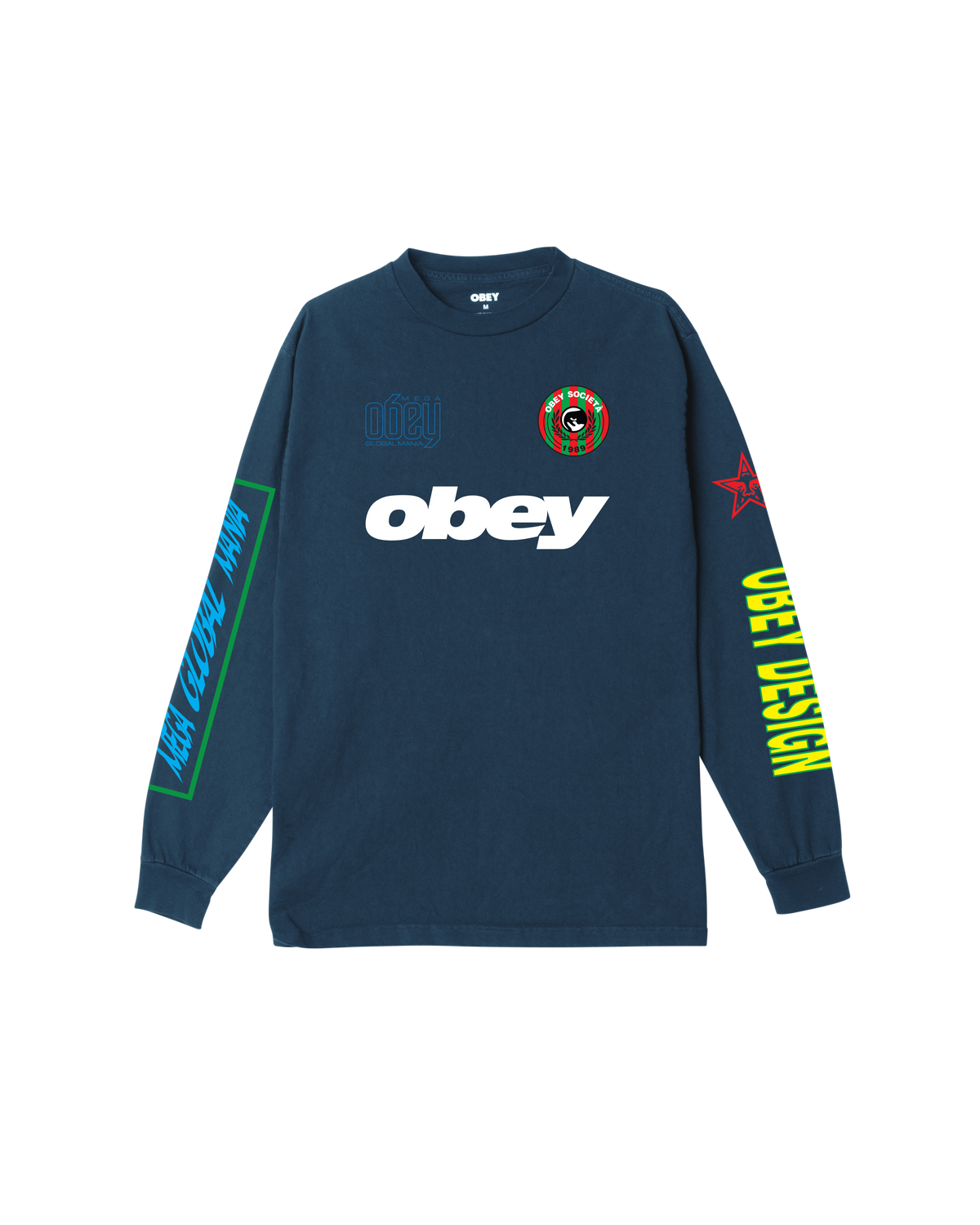 MEGA GLOBAL MANIA PIGMENT LS T-SHIRT
