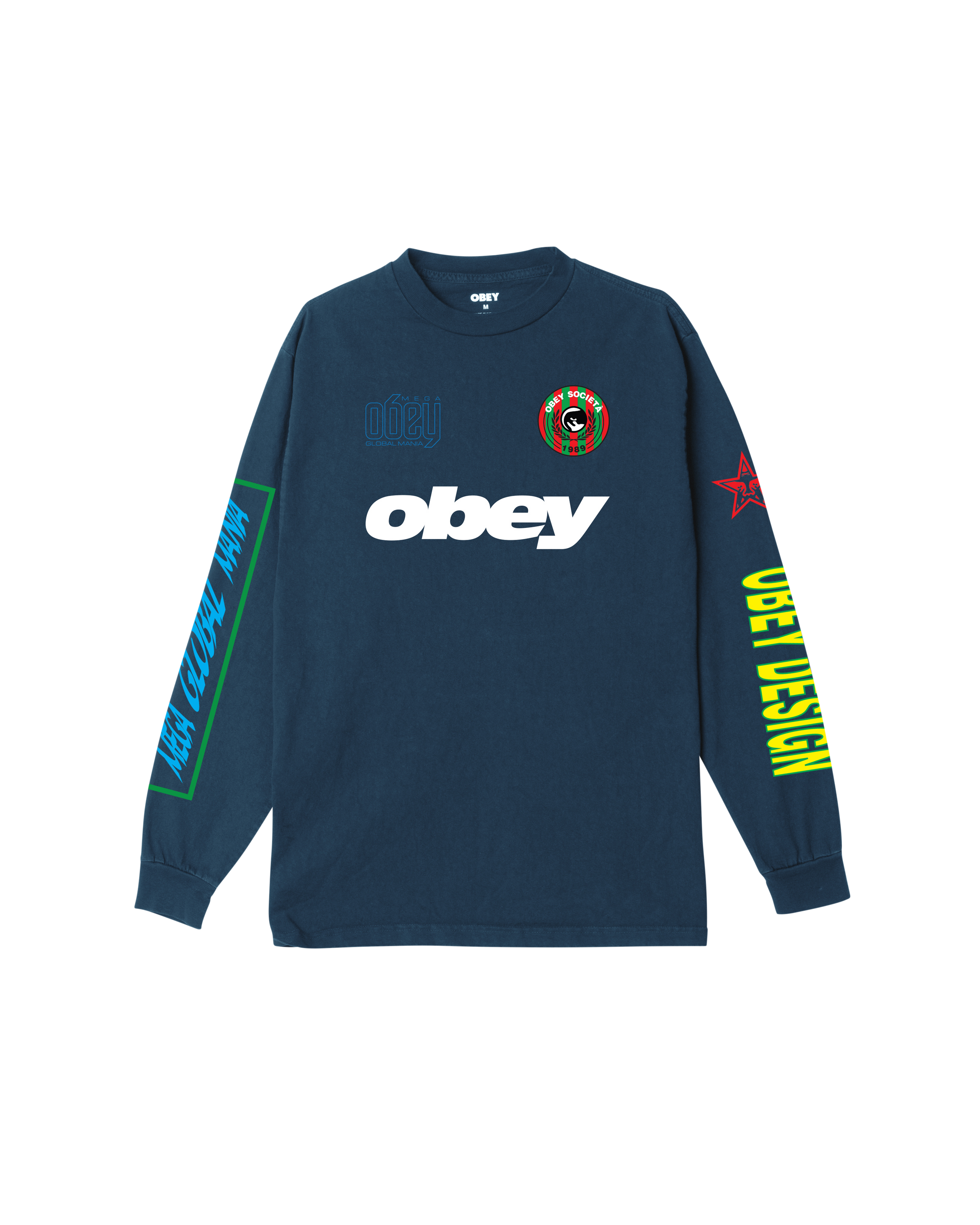 MEGA GLOBAL MANIA PIGMENT LS T-SHIRT