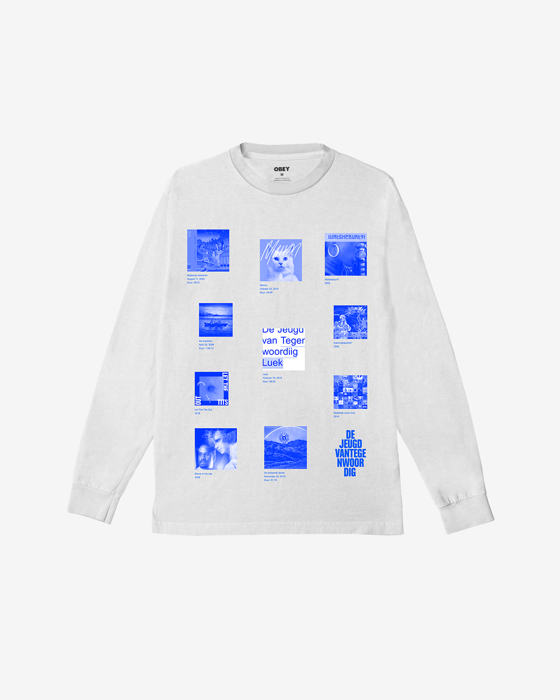 DJVT ALBUM CATALOGUE L/S T-SHIRT
