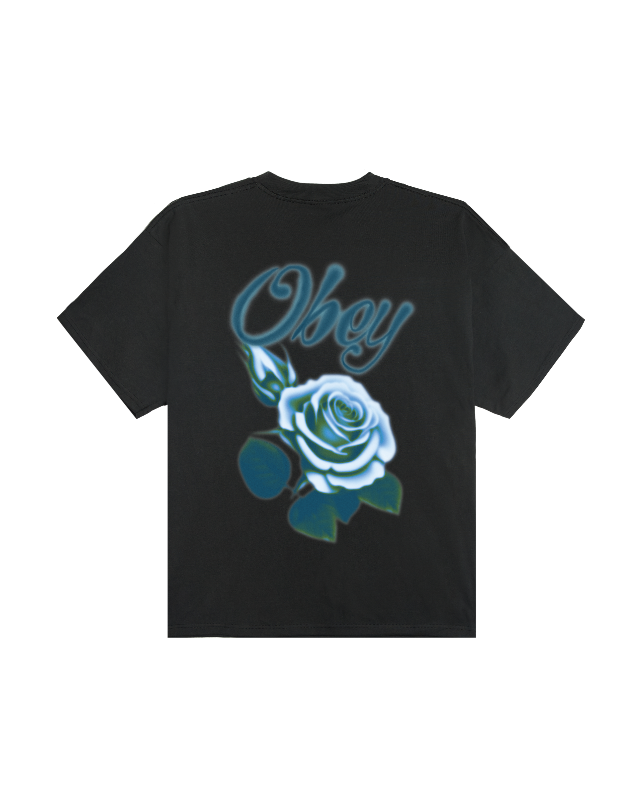 obey-airbrushed-rose-heavyweight-t-shirt-vintage-black (zoomed)
