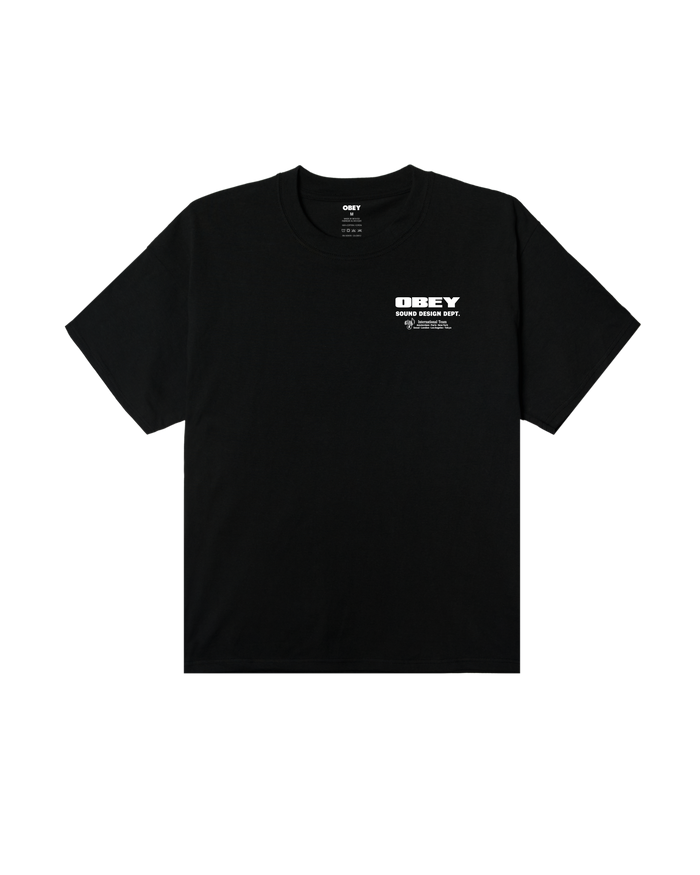 obey-sound-design-dept-heavyweight-t-shirt-black - alternate view