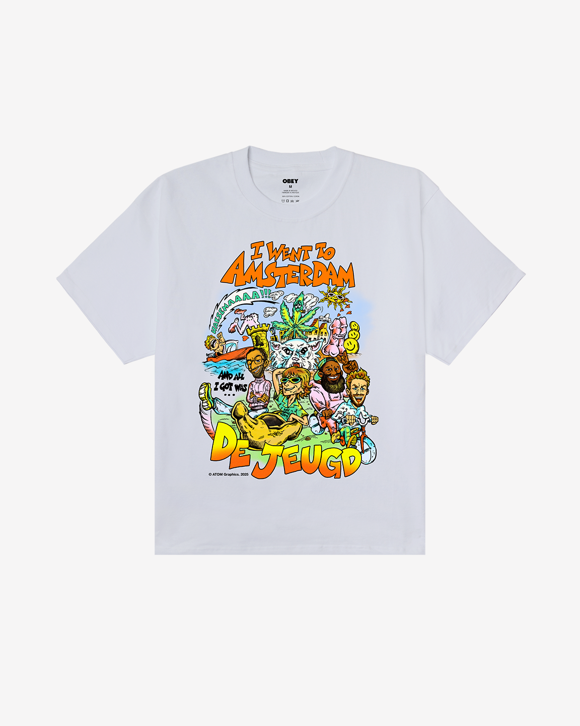 DJVT AMSTERDAM TOURIST T-SHIRT