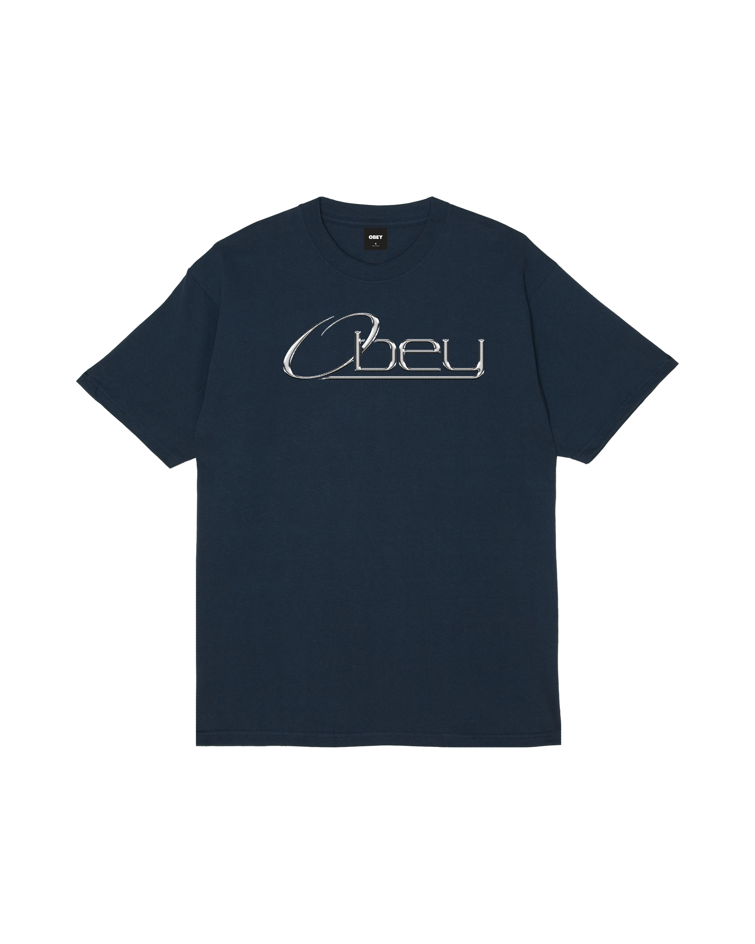 obey-chrome-heavyweight-t-shirt-navy (zoomed)