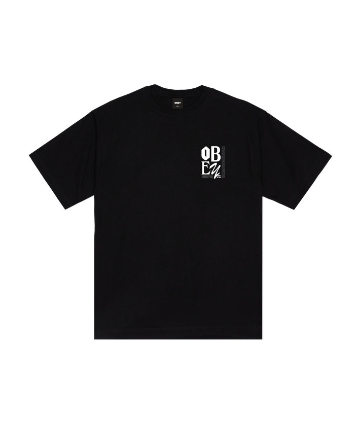 obey-knowledge-heavyweight-t-shirt-black - alternate view