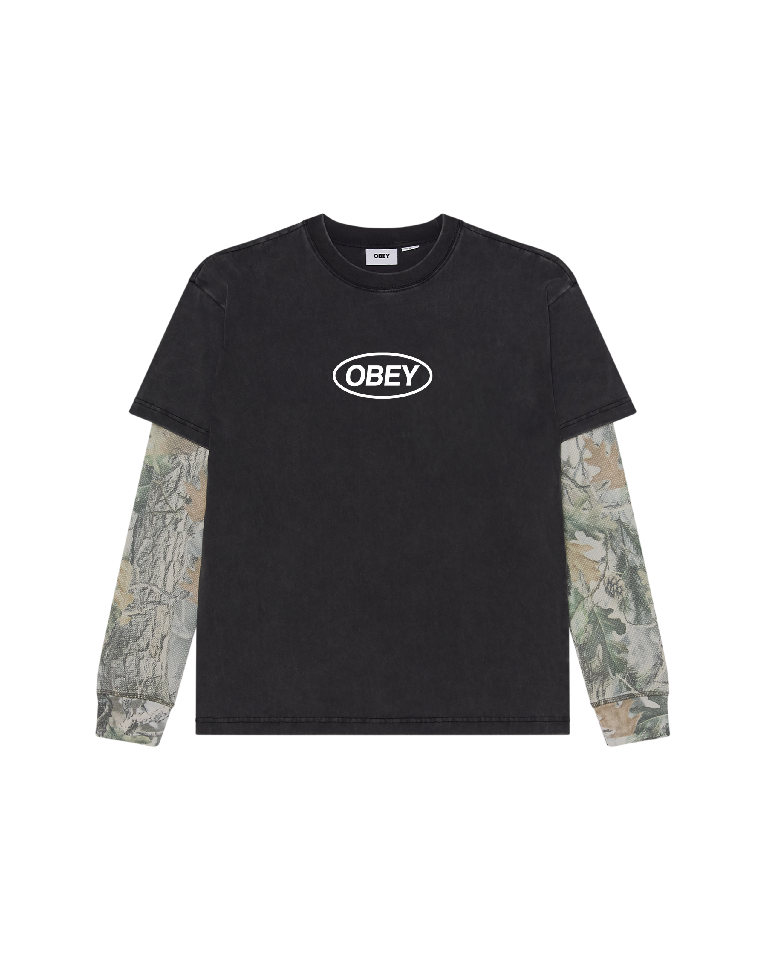 OBEY OVAL 2-FER T-SHIRT (zoomed)