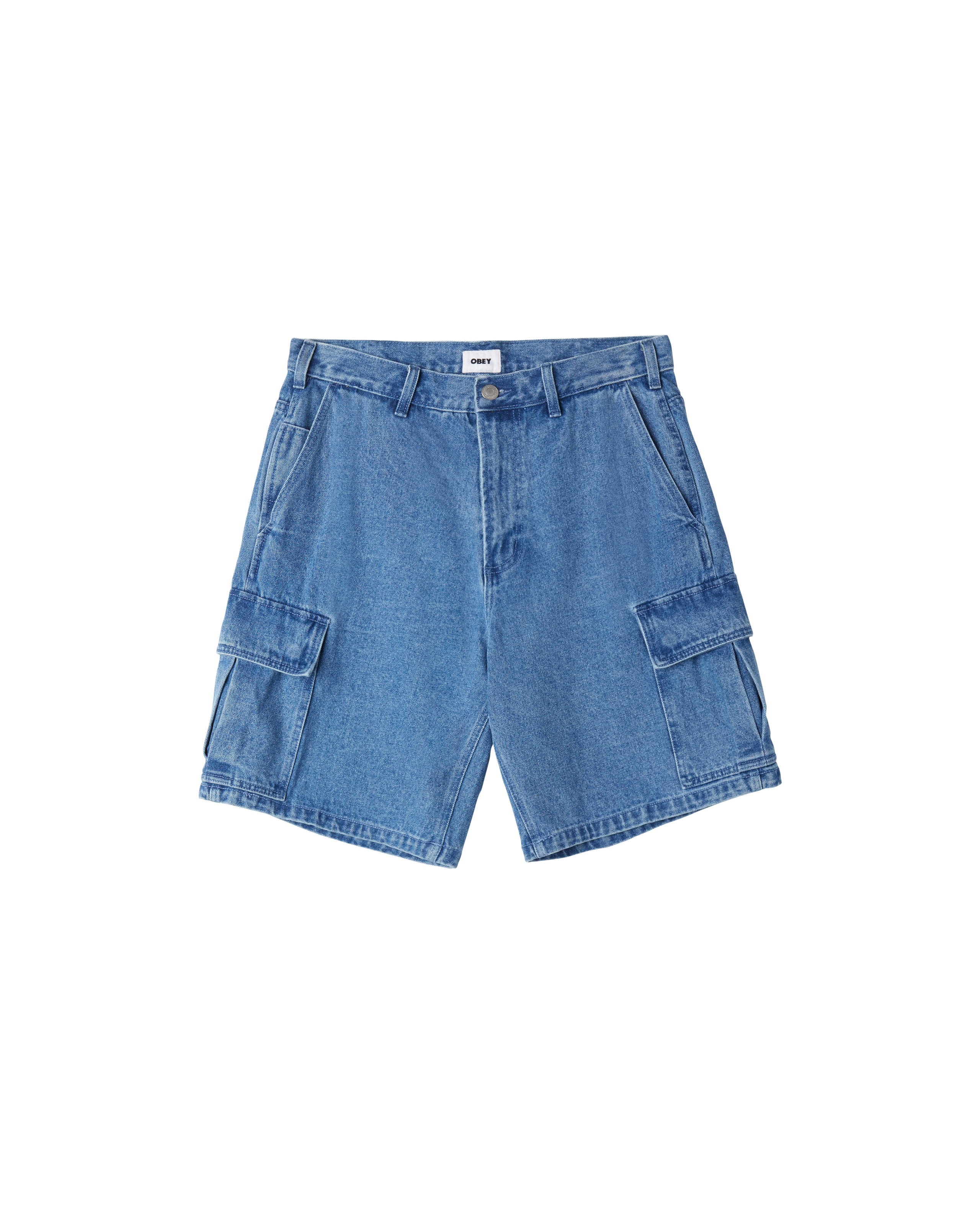 【IONSEOUL】Curved Cargo Denim 5FM0192 BIGWIG BAGGY DENIM CARGO SHORT – OBEY CLOTHING EU