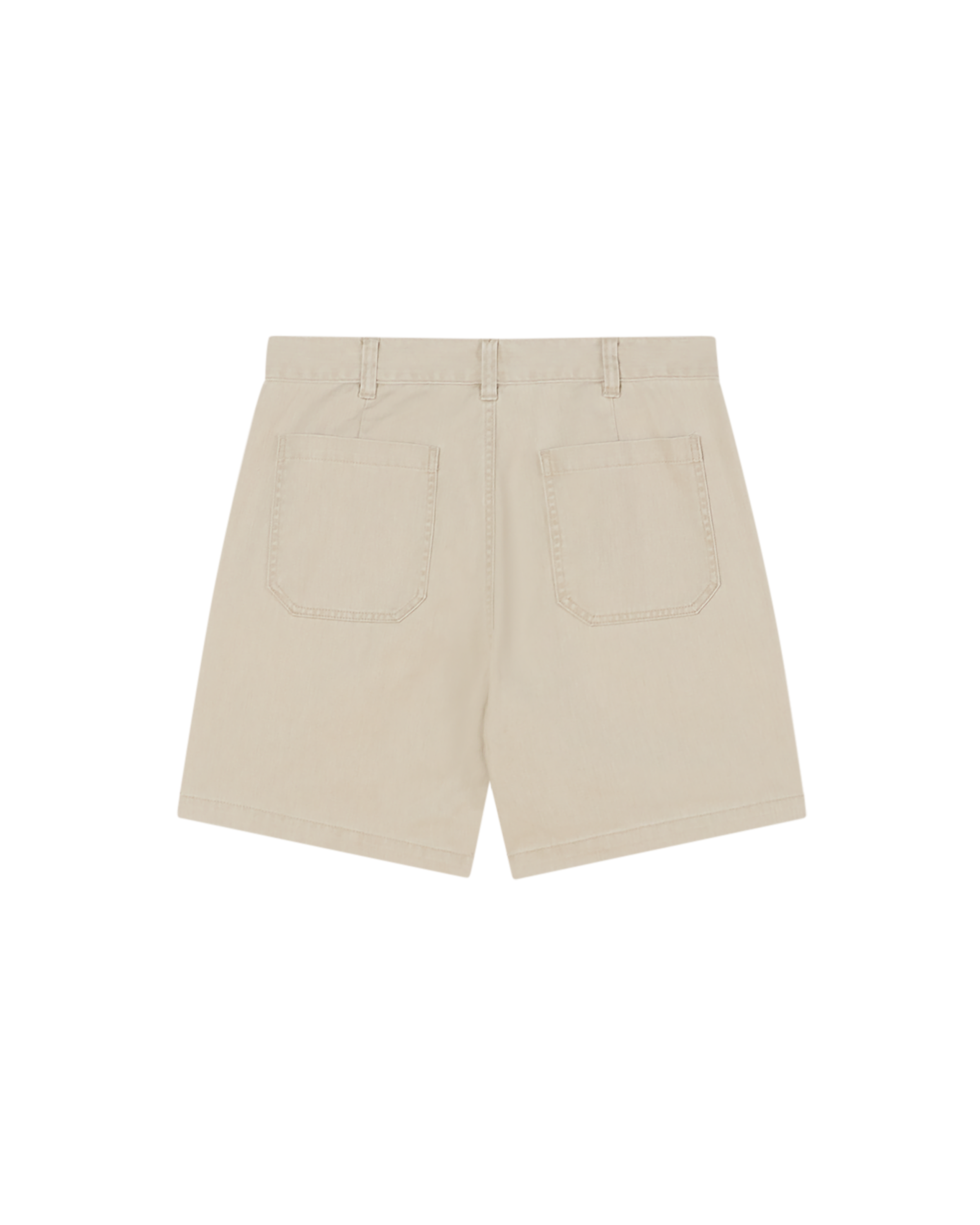 obey daily short silver grey faded wash