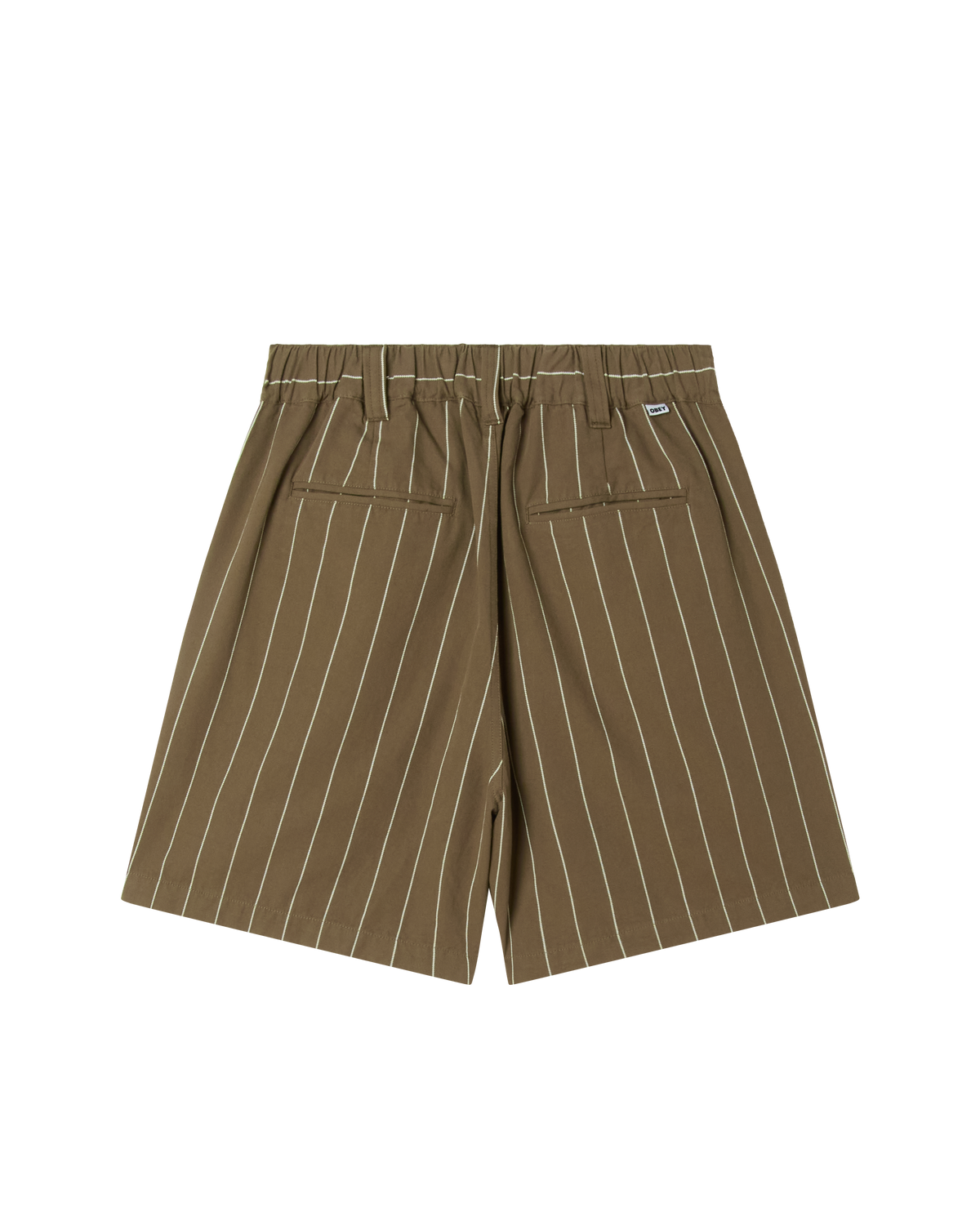 obey-foster-stripe-pleated-short-canteen-multi