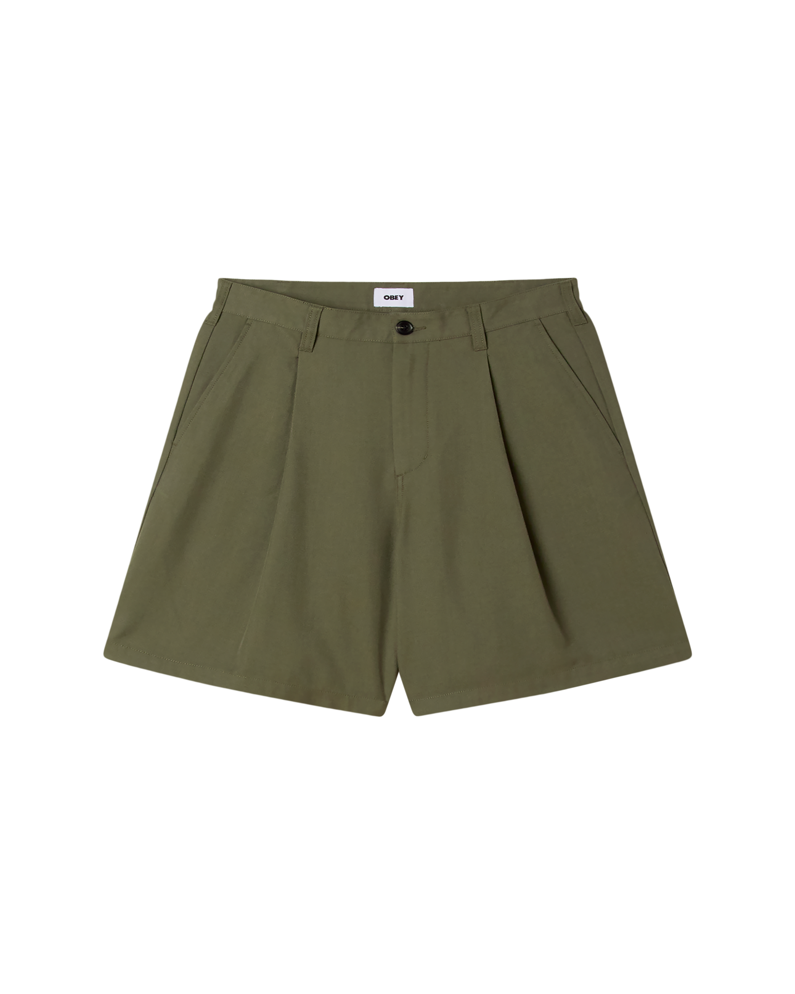 obey-dean-pleated-short-tea-leaf (zoomed)