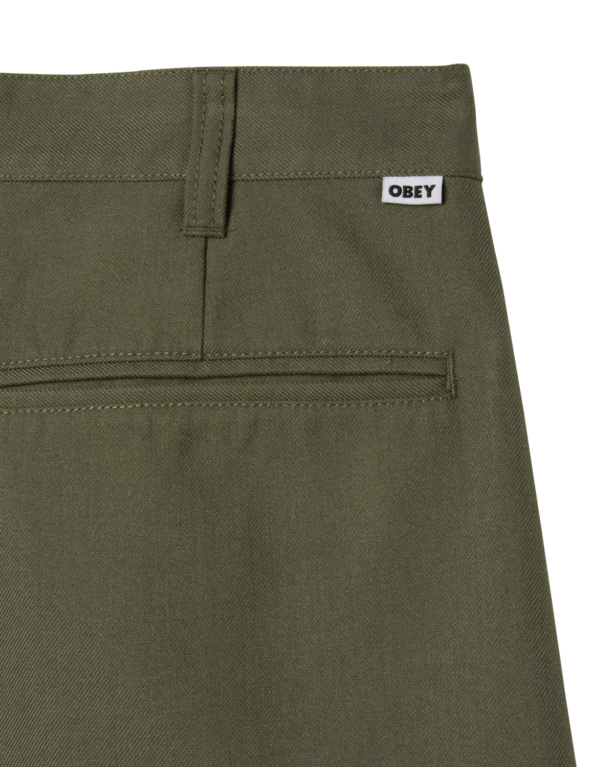 obey-dean-pleated-short-tea-leaf
