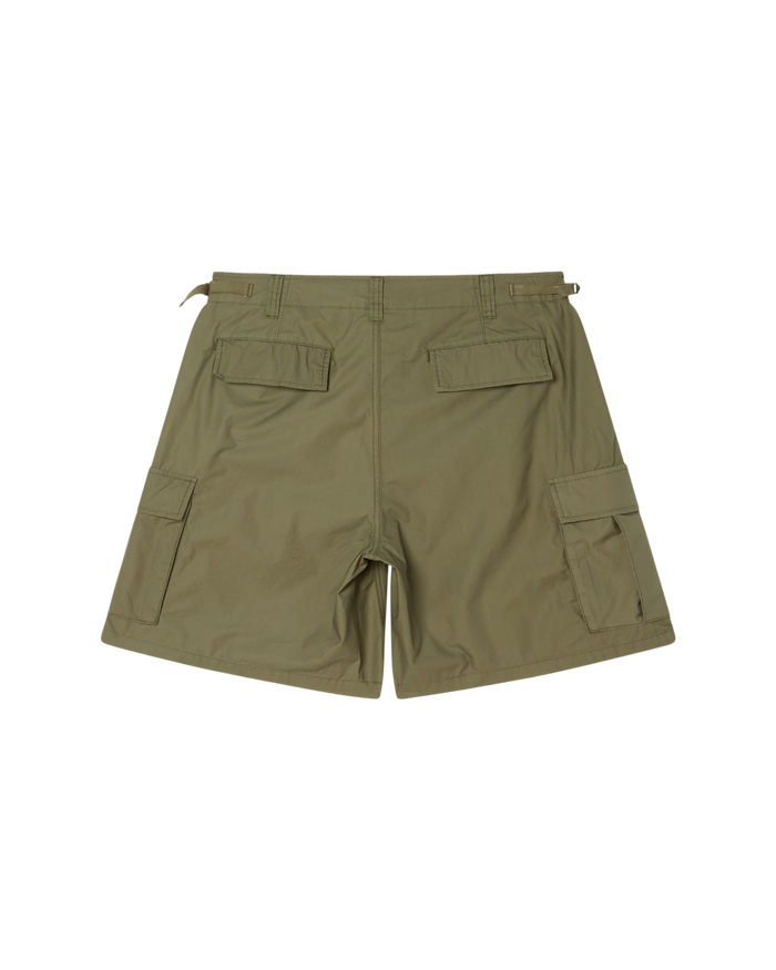 obey-classic-cargo-short-smokey-olive-faded-wash - alternate view