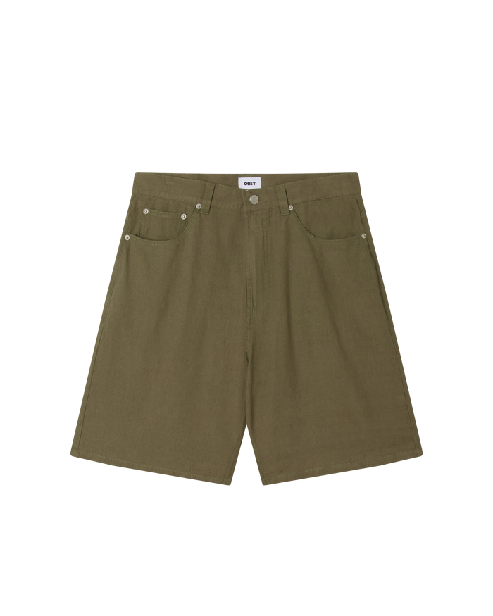 BAGGY LINEN DEVIN SHORT