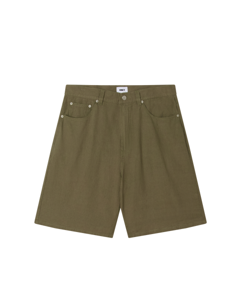 BAGGY LINEN DEVIN SHORT – OBEY CLOTHING EU