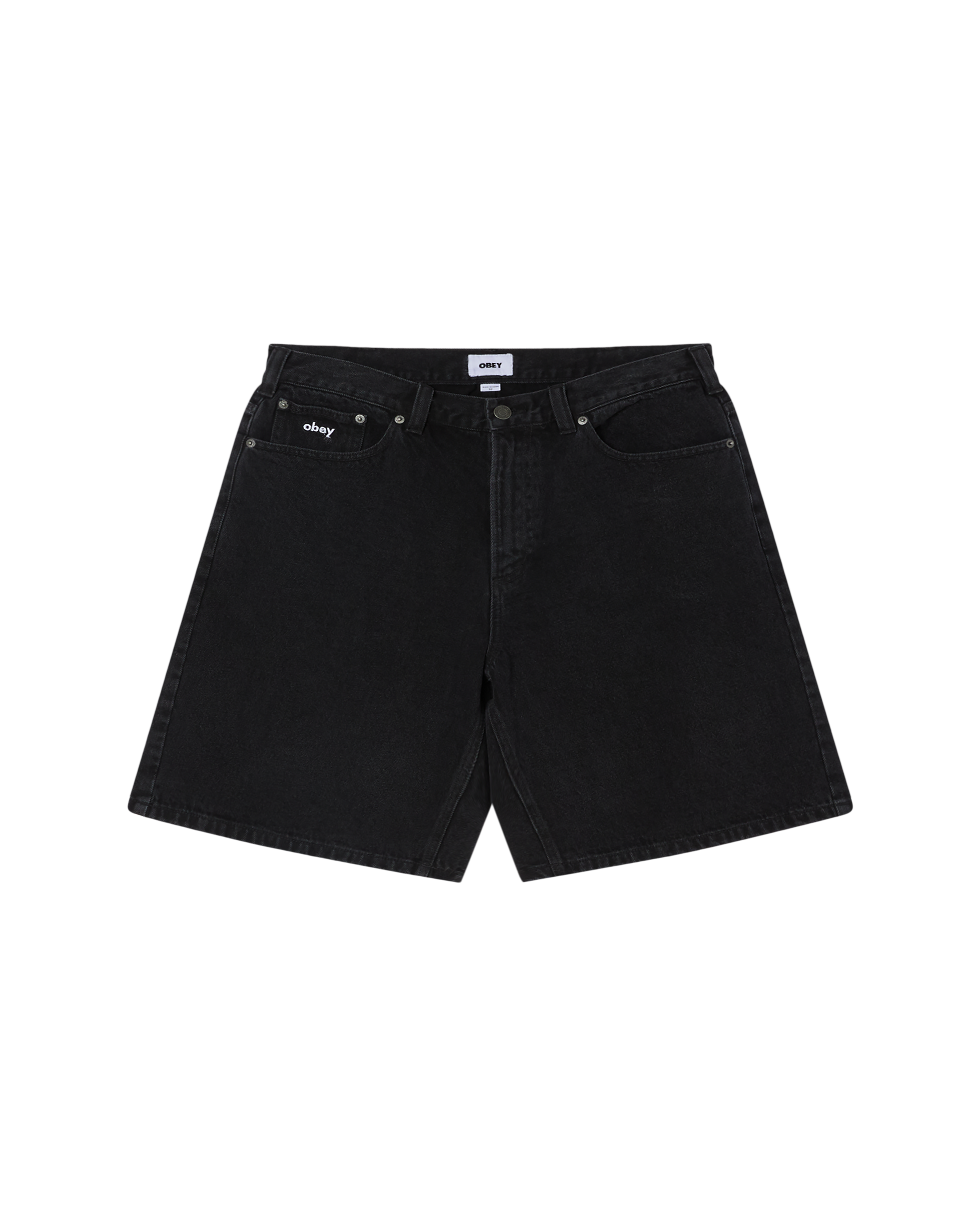obey-bigwig-baggy-denim-short-washed-black (zoomed)