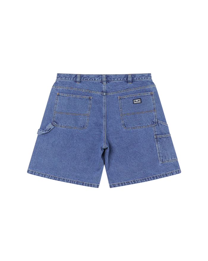 obey-bigwig-carpenter-denim-short-light-indigo-classic - alternate view