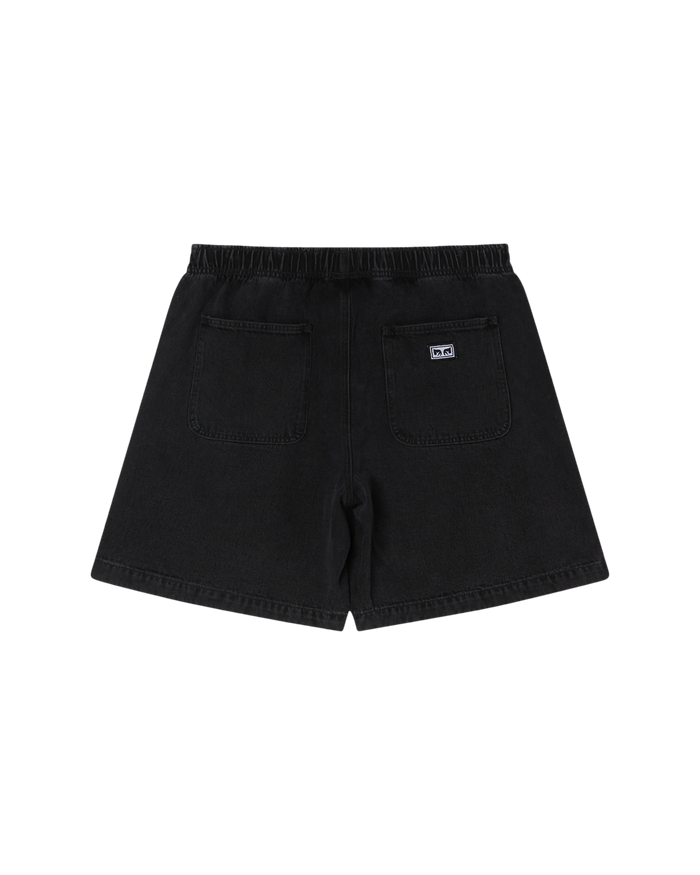 obey-easy-denim-short-washed-black - alternate view
