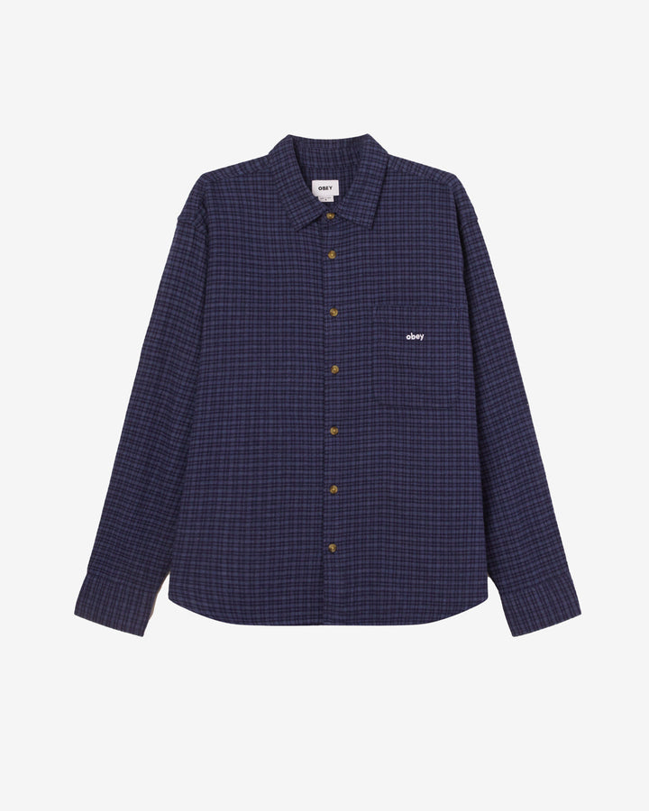 BIGWIG KNOX SHIRT ACADEMY NAVY MULTI