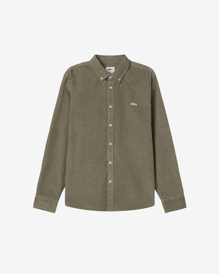 GRAFTON CORD SHIRT LAUREL WREATH