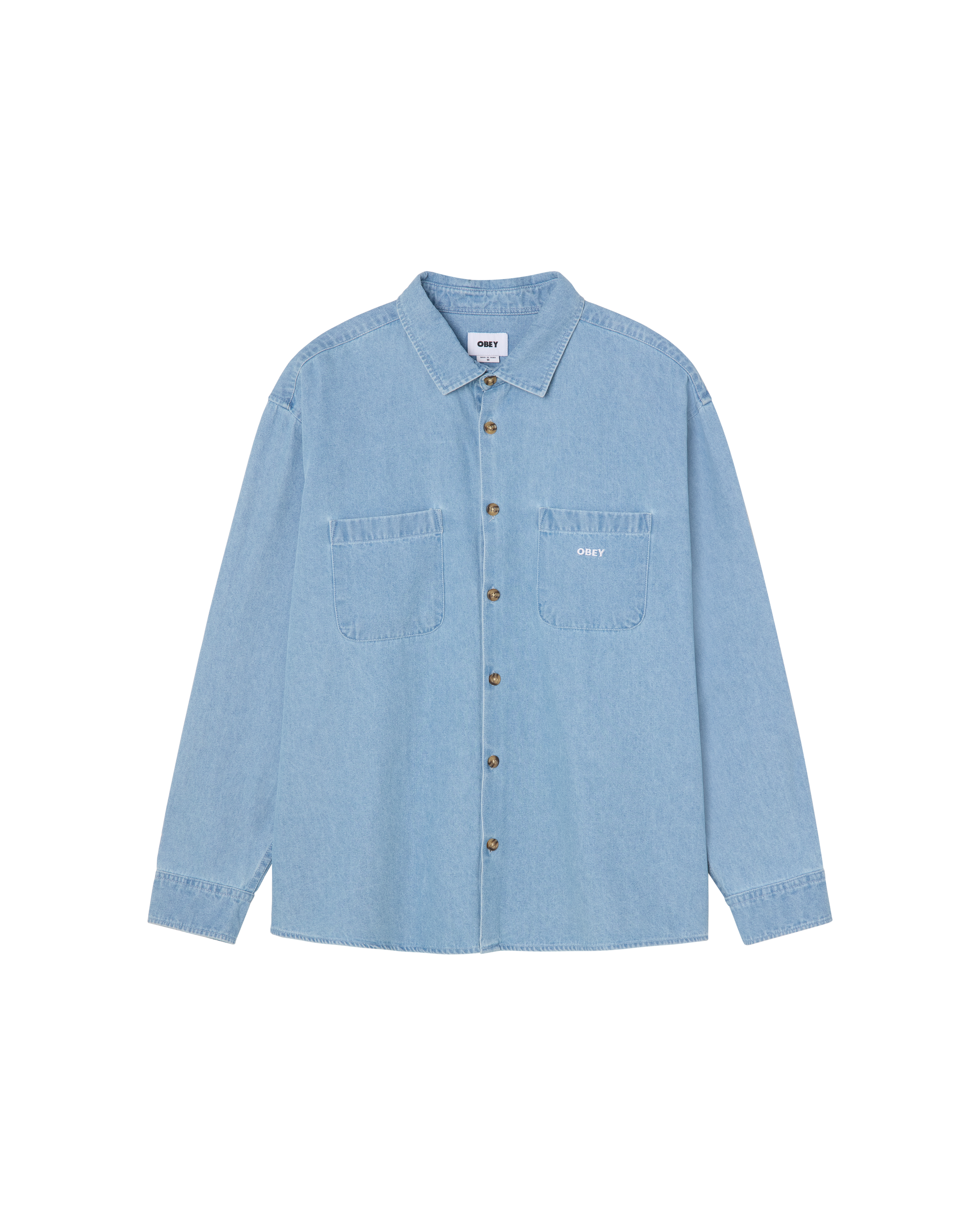 obey-charlie-denim-shirt-light-indigo (zoomed)