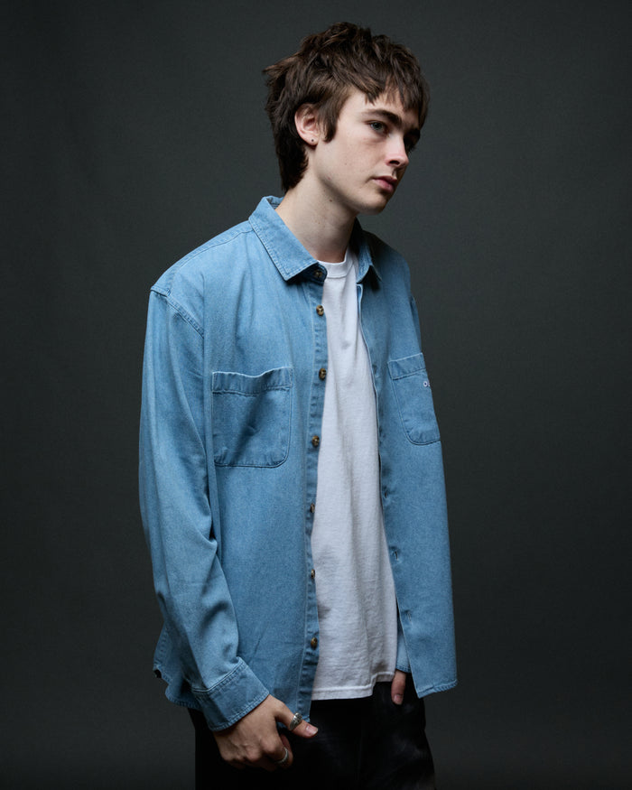 CHARLIE DENIM SHIRT - alternate view