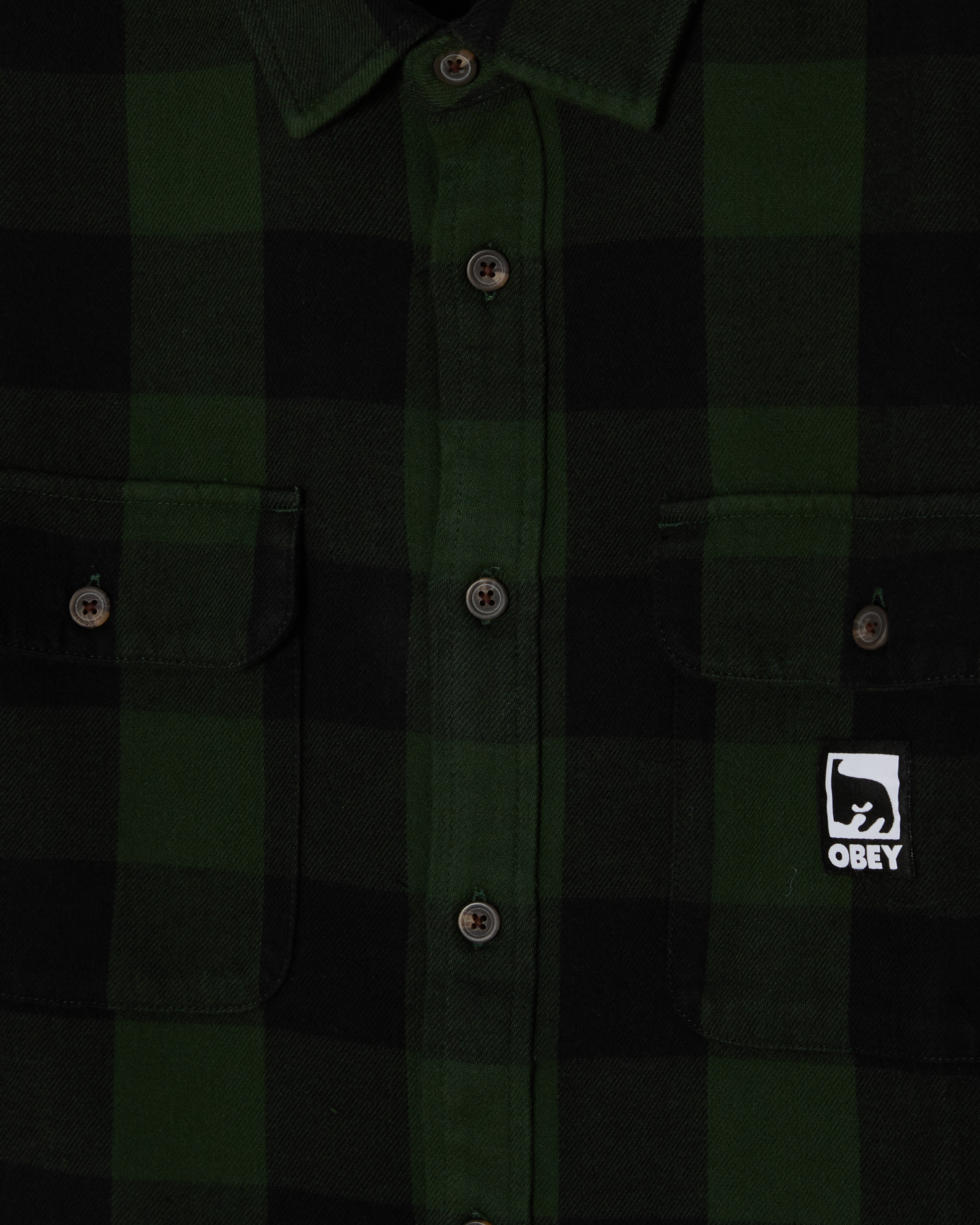 obey-jones-shirt-kombu-green-multi (zoomed)