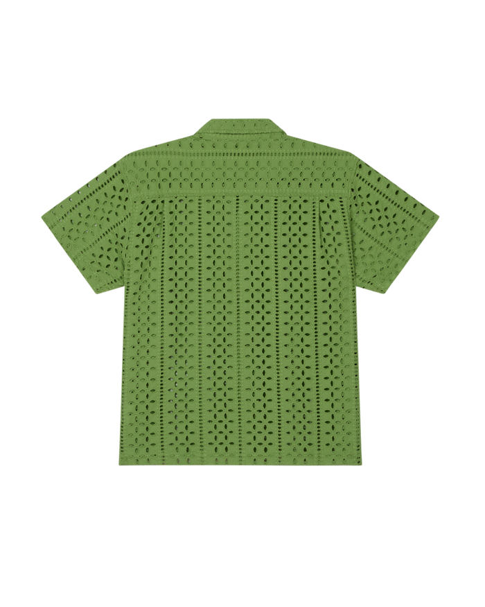 obey ayers ss shirt piquant green