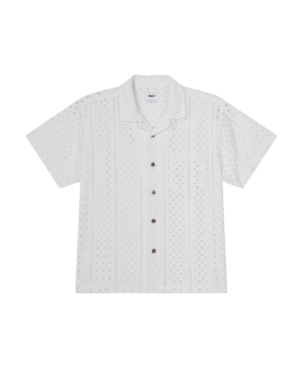 obey ayers ss shirt white