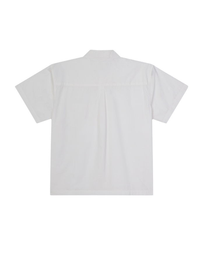 obey wire ss shirt white