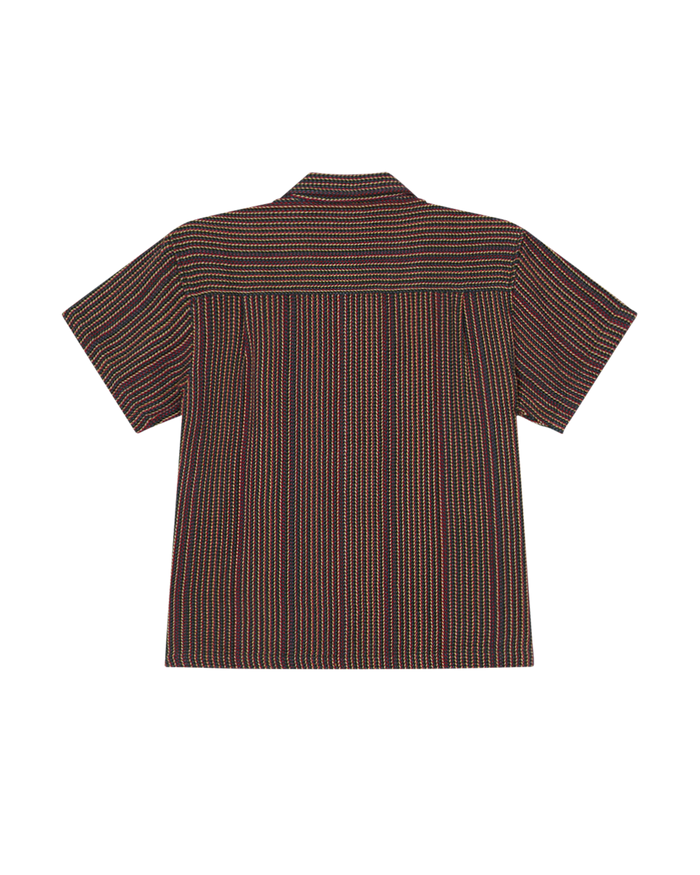 obey horace ss shirt black multi